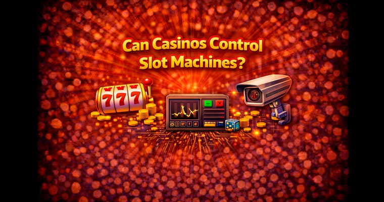 Can casinos control slot machines