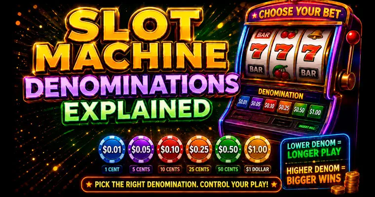 Slot Machine Denominations Explained